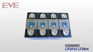 Ogniwa LiFePo4 EVE LF280K 4 sztuki