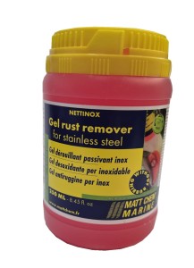 MATT CHEM 401MK NETTINOX - ŚRODEK DO CZYSZCZENIA STALI NIERDZEWNEJ I USUWANIA RDZY 