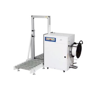 Bandownica automatyczna do dużych kartonów z taśmociagiem