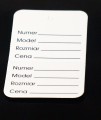 Paper label 32mm x 48 mm