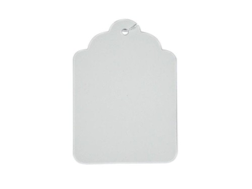 Paper label with string