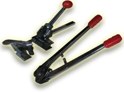 Tape tensioner and clipper